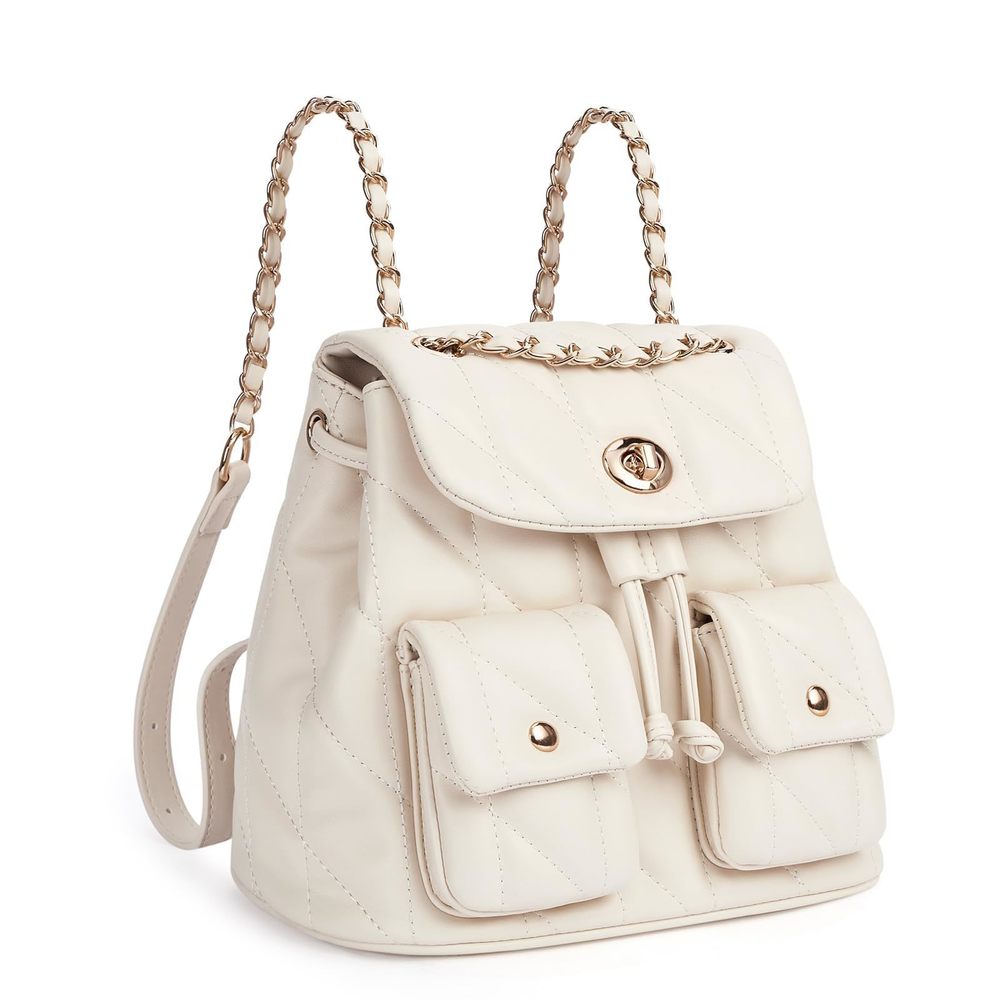 Small Backpack Purse, Mini Vegan Leather Tabby Backpack :[